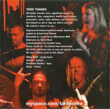 CD Tard: Disgorging Guttural Regurgitations Of Dismembered Disembowelment And Effluvious Visceral Entrail Secretions With A Side Of Emaciated Malignant Lymphatic Putrescence, A Glass Of Ensanguined Malodorous Discharge To Drink, And Coagulated Pustular Rectal Seepa