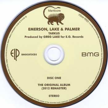 2CD Emerson, Lake & Palmer: Tarkus DLX