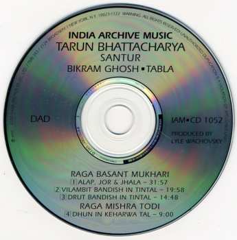 CD Tarun Bhattacharya: Raga Basant Mukhari