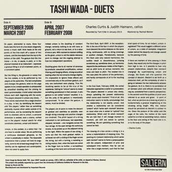 LP Tashi Wada: Duets