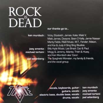 CD Taste: Rock Is Dead