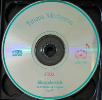 2CD/DVD/Zestaw pudełkowy Pyotr Ilyich Tchaikovsky: 24 Preludes & Fugues, Op.87 / Piano Concerto No.1, Op.23 - Tatiana Nikolayeva Volume 1