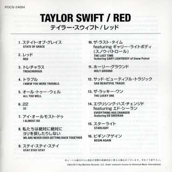 CD Taylor Swift: Red