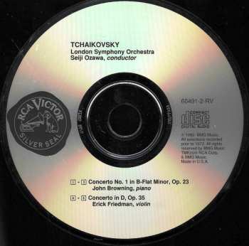 CD Pyotr Ilyich Tchaikovsky: Piano Concerto No. 1 / Violin Concerto