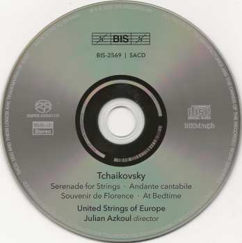 SACD Pyotr Ilyich Tchaikovsky: Serenade For Strings; Souvenir De Florence; Andante Cantabile