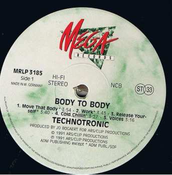 LP Technotronic: Body To Body
