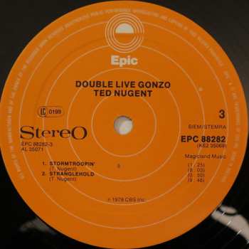2LP Ted Nugent: Double Live Gonzo!