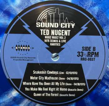 LP Ted Nugent: Nuge Vault Vol 2: Debut Solo Album 1975 Demos & Live Rarities