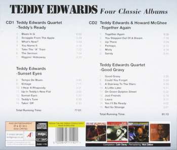 2CD Teddy Edwards: Four Classic Albums