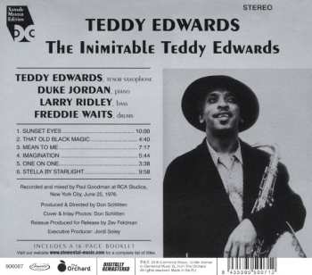 CD Teddy Edwards: The Inimitable Teddy Edwards