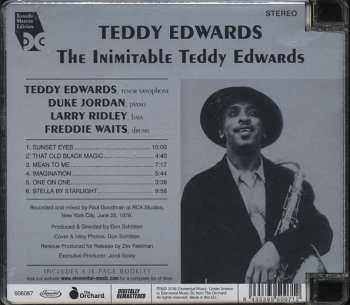CD Teddy Edwards: The Inimitable Teddy Edwards