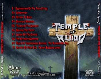 CD Temple Of Blood: Prepare For The Judgement Of Mankind