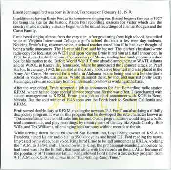 CD Tennessee Ernie Ford: Sixteen Tons