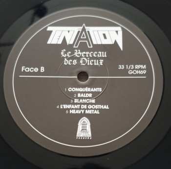 LP Tentation: Le Berceau Des Dieux LTD