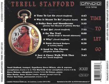 CD Terell Stafford: Time To Let Go