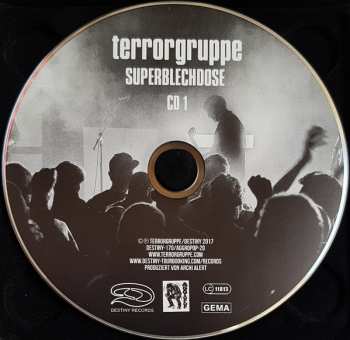 2LP/2CD/DVD/Zestaw pudełkowy Terrorgruppe: Superblechdose LTD