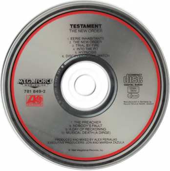 CD Testament: The New Order