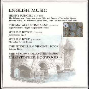 20CD/Zestaw pudełkowy The Academy Of Ancient Music: English Music
