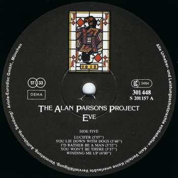 4LP/Zestaw pudełkowy The Alan Parsons Project: I Robot / Pyramid / Eve / The Turn Of A Friendly Card