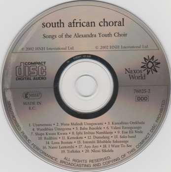 CD The Alexandra Youth Choir: South African Choral