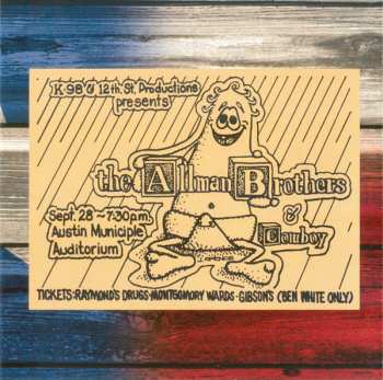 CD The Allman Brothers Band: Down-In Texas '71