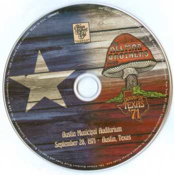 CD The Allman Brothers Band: Down-In Texas '71