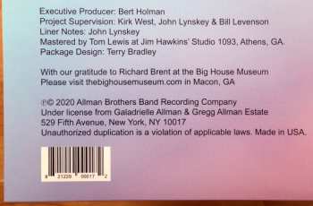 2LP The Allman Brothers Band: Fillmore West 1-31-71