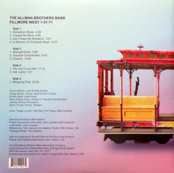 2LP The Allman Brothers Band: Fillmore West 1-31-71