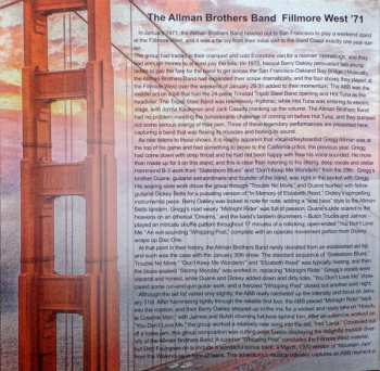 2LP The Allman Brothers Band: Fillmore West 1-31-71