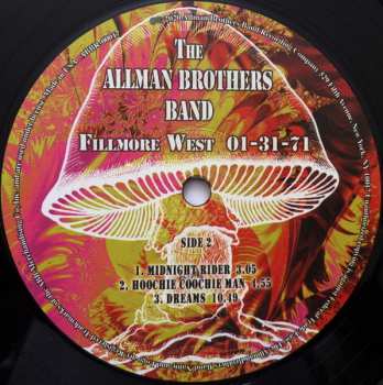 2LP The Allman Brothers Band: Fillmore West 1-31-71