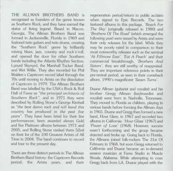 CD The Allman Brothers Band: Reach For The Sky / Brothers Of The Road