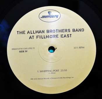 2LP The Allman Brothers Band: The Allman Brothers Band At Fillmore East