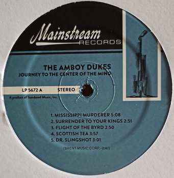 LP The Amboy Dukes: Journey To The Center Of The Mind