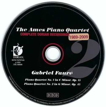8CD/Zestaw pudełkowy Ames Piano Quartet: Complete Dorian Recordings 1989-2009
