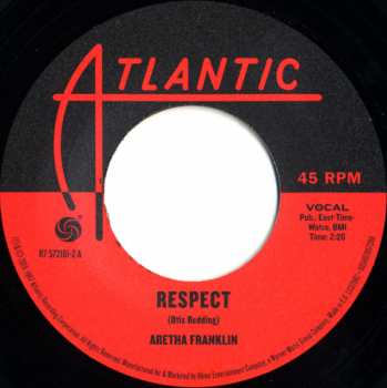 5SP/Zestaw pudełkowy Aretha Franklin: The Atlantic Singles (1967) LTD