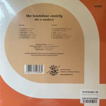 LP The Backdoor Society: This Is Nowhere