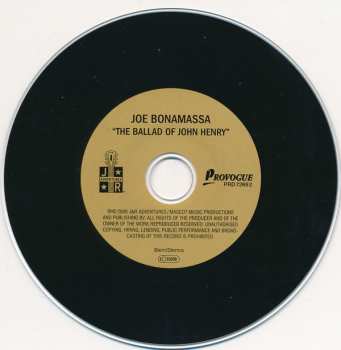 CD Joe Bonamassa: The Ballad Of John Henry