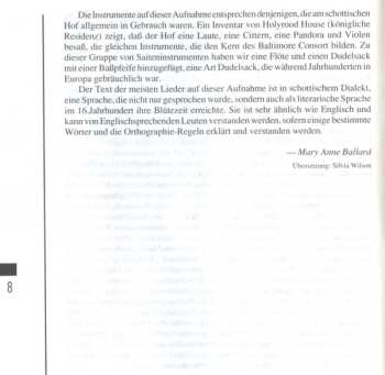 CD The Baltimore Consort: On The Banks Of Helicon