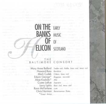 CD The Baltimore Consort: On The Banks Of Helicon