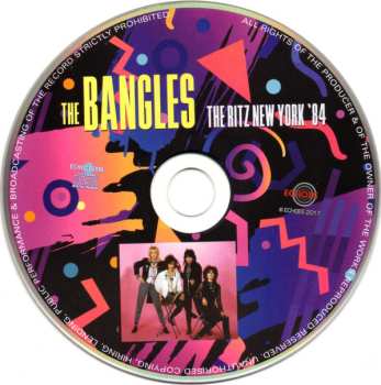 CD Bangles: The Ritz New York '84