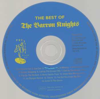 CD The Barron Knights: The Best Of The Barron Knights