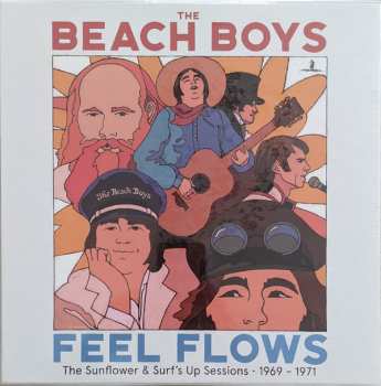 4LP/Zestaw pudełkowy The Beach Boys: Feel Flows (The Sunflower & Surf's Up Sessions • 1969-1971) LTD | CLR