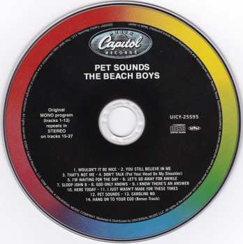 CD The Beach Boys: Pet Sounds