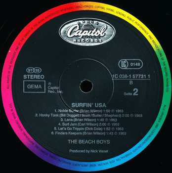 LP The Beach Boys: Surfin' USA