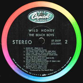 LP The Beach Boys: Wild Honey