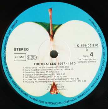 2LP The Beatles: 1967-1970