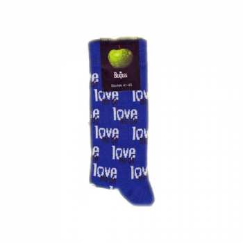 Merch The Beatles: Dámské Kotníkové Ponožky Love Me Do  36 - 42