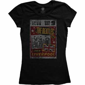 Merch The Beatles: Damskie Koszulka Live In Liverpool