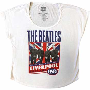 Merch The Beatles: Damskie Koszulka Liverpool England 1962