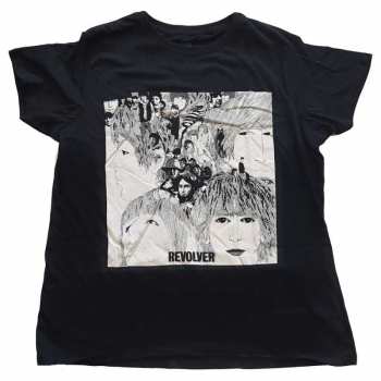 Merch The Beatles: Damskie Koszulka Revolver Album Cover